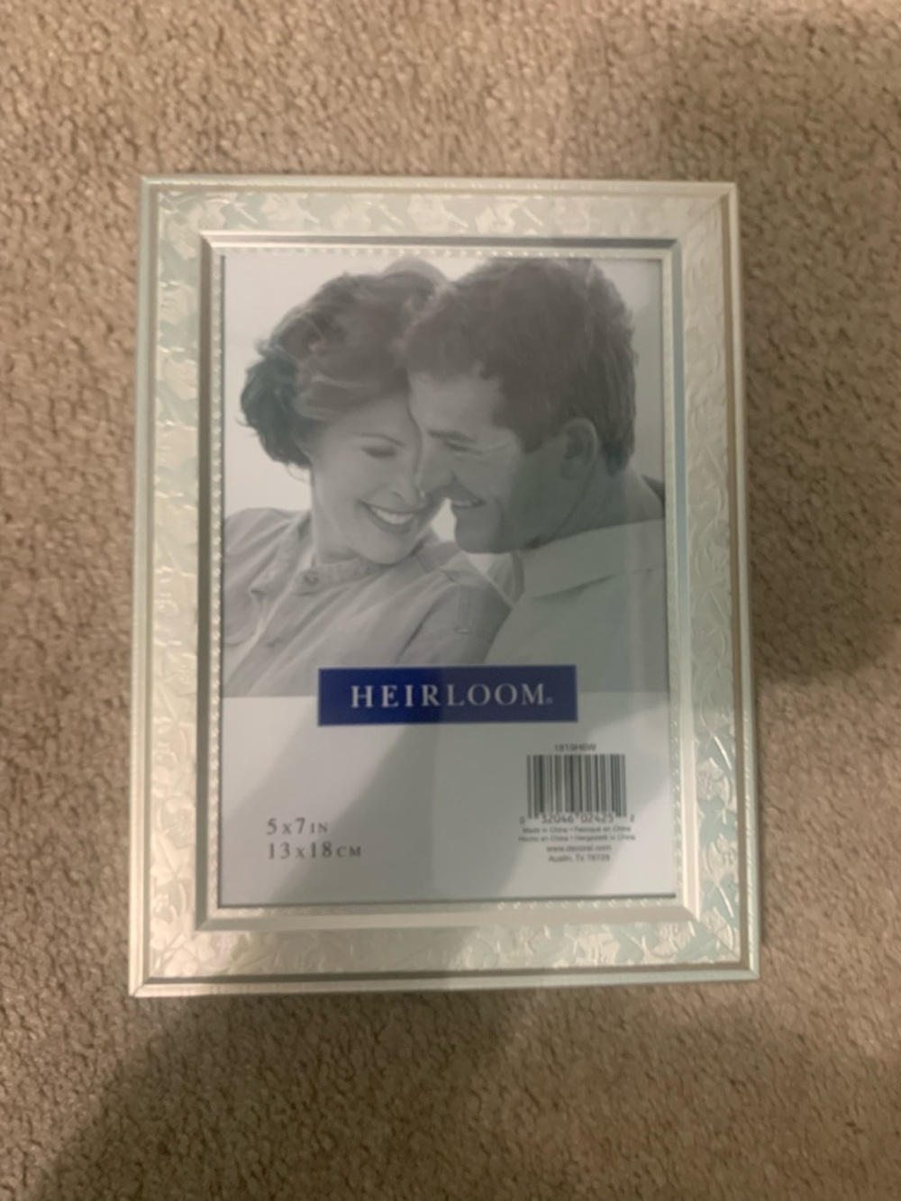 Silver Decorative 5x7 Photo Frames by Heirloom. 4 for $15 or 1 for $5.
